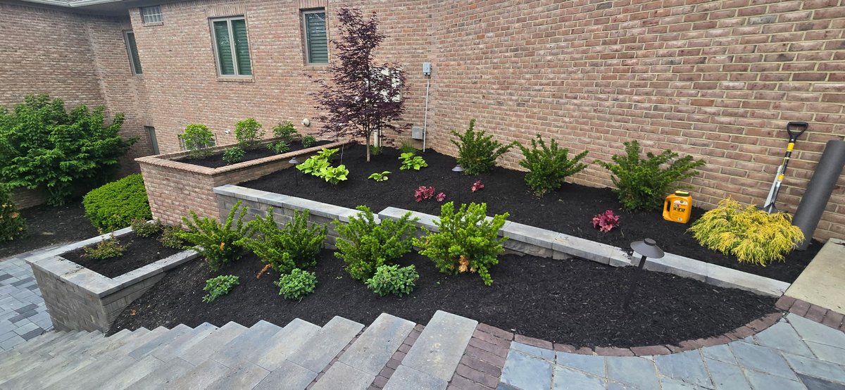 DNA Prime landscaping and hardscaping project