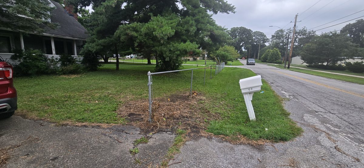 Property service job site